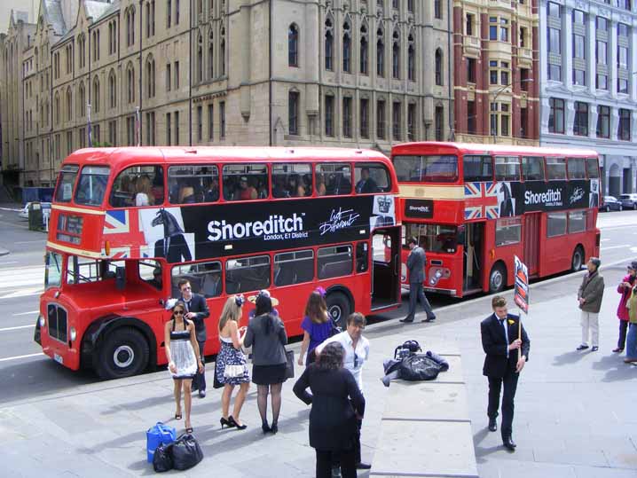 Dee Decker Tours ex Plymouth Atlantean Park Royal 2180AC & ex Crosville Bristol LD6G ECW 1284AC